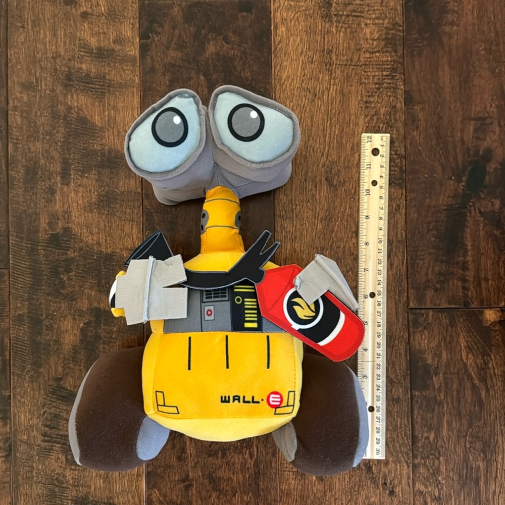 Disney Pixar Wall-E plush stuffed animal.